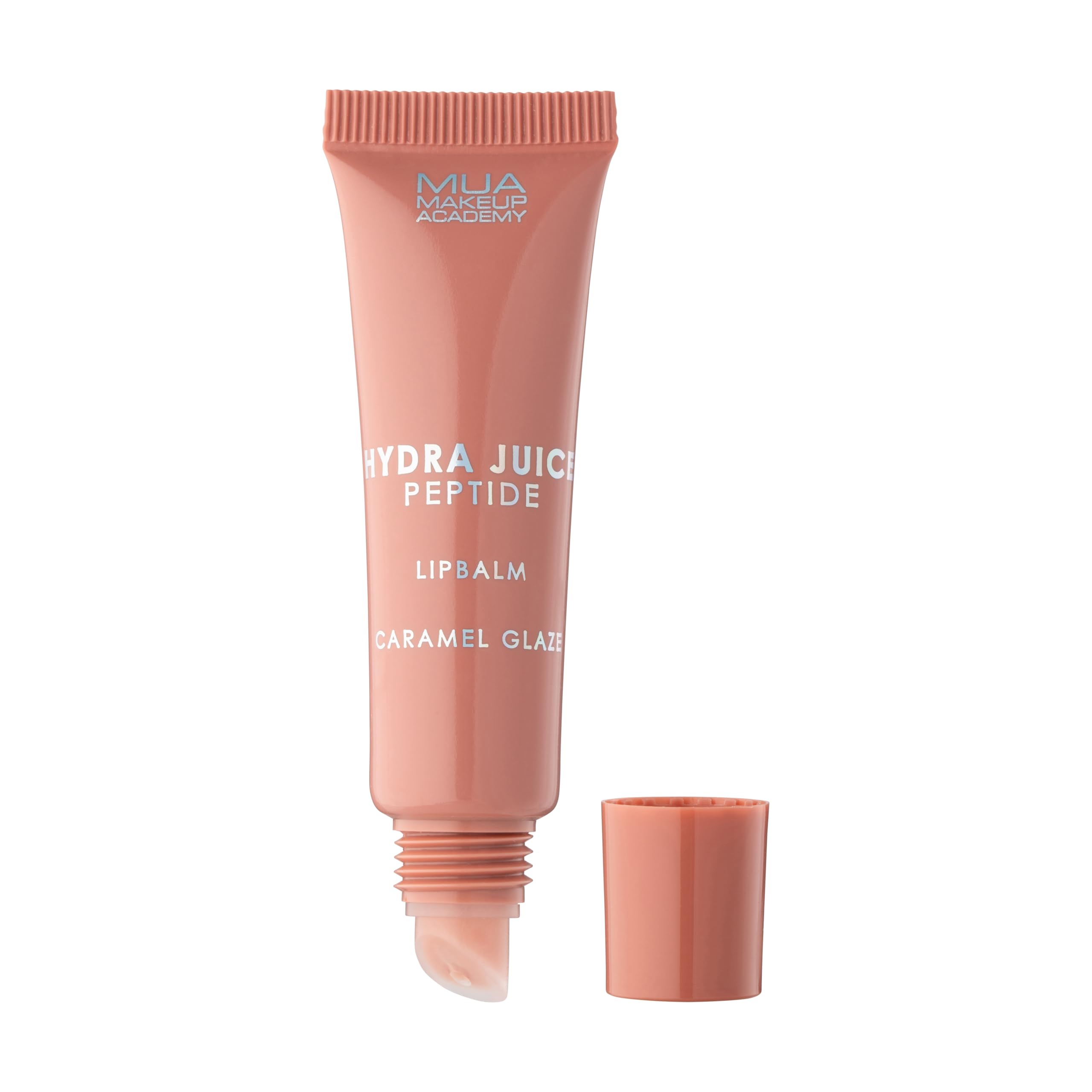 MUA Makeup Academy Hydra Juice Peptide Lip Balm, Caramel Glaze, Vegan & Cruelty Free, 10 ml