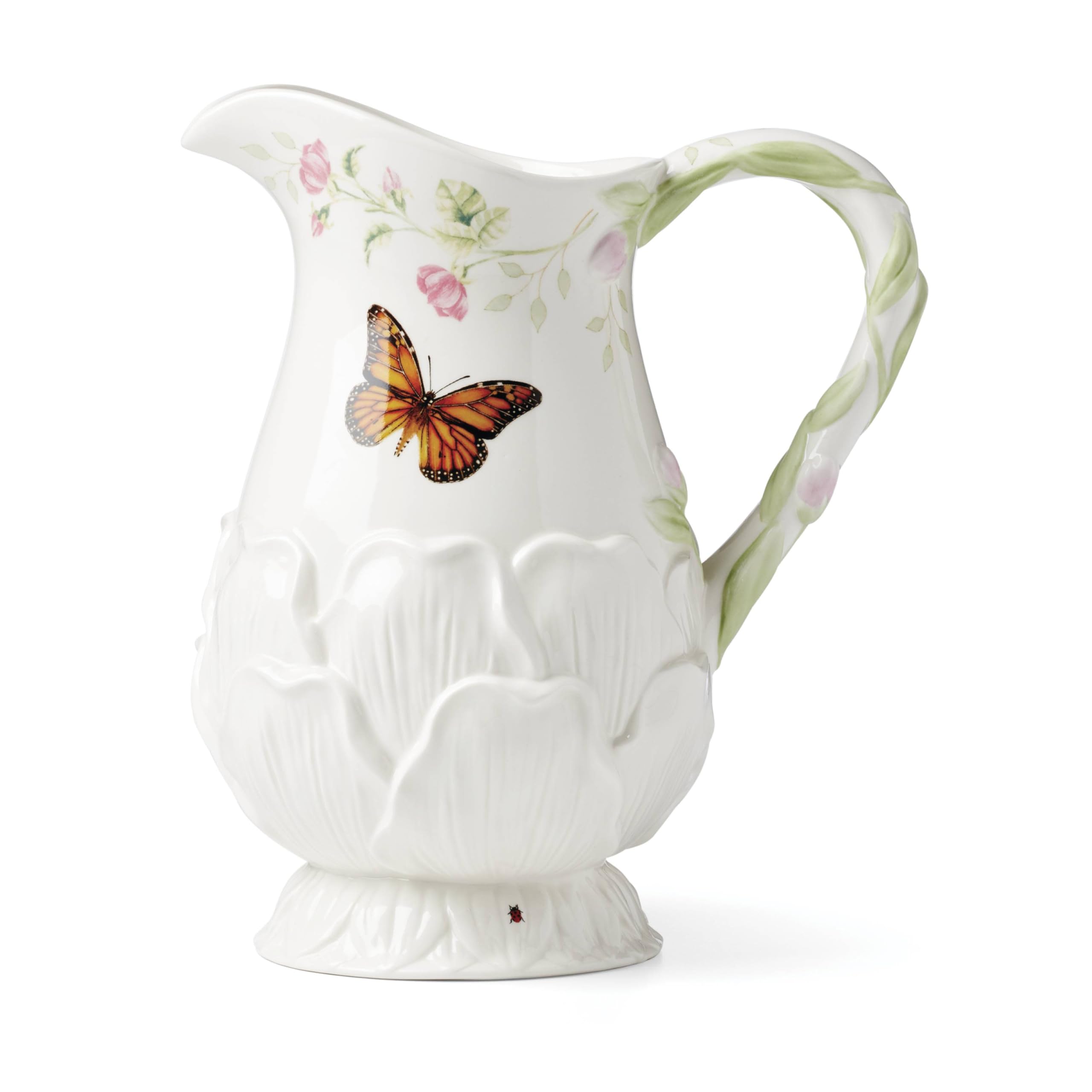 Amazon.com | Lenox 897163 Butterfly Meadow Floral Pitcher: Dinner