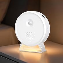 BITIWEND Natural Sound Box Bird Chirping Motion Sensor Box with Light Nature Sound Box Bird Sounds, Sea, Stream Whispers, Campfire Music Box with Motion Sensor