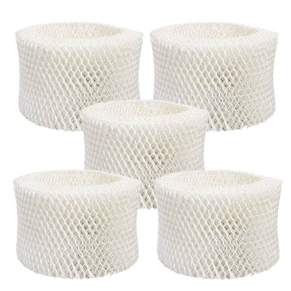 Lot de 5 filtres de rechange pour humidificateur d'air Philips HU4801 / HU4802 / HU4803 / HU4811 / HU4813 / HU4814 avec structure en nid d'abeille