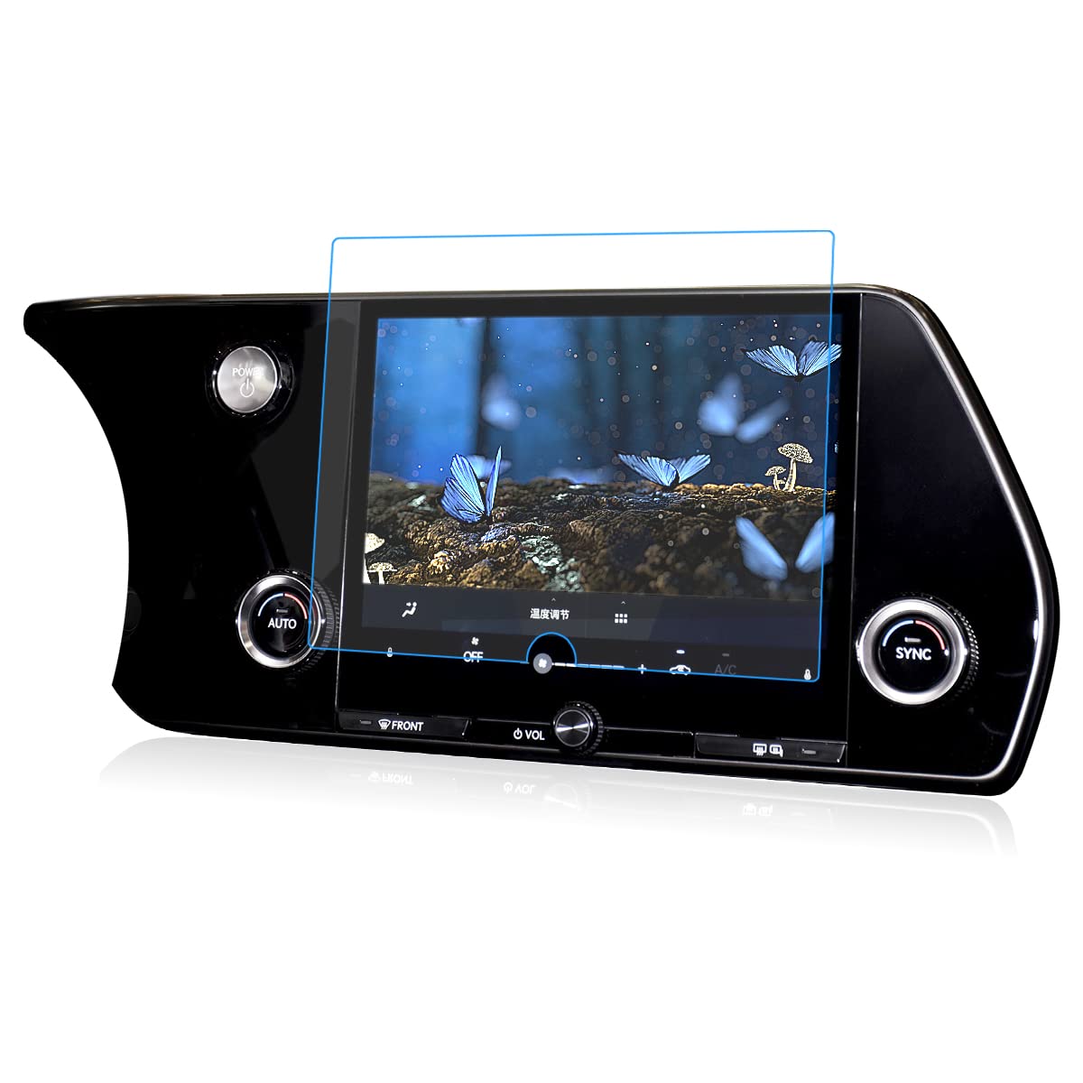 INTGET Car Touch Screen Protector for Lexus NX NX350 NX250 NX350H NX450H Accessories 2022-2024 2023 Tempered Glass Scratch Protector Navigation Display Touchscreen Protective Film (9.8 inch)