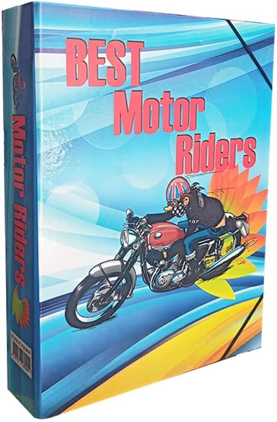 Artlantis Lastikli Klasör Erkek Figürlü 1 Adet İpli Klasör 32x24x6 cm Okul Öğrenci Klasörü Lastikli Çanta İpli Dosya Best - Görsel 1