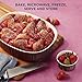 CorningWare Ceramic Bakeware Set with Lids, Chip and Crack Resistant Stoneware Baking Dish, Microwave, Dishwasher, Oven, Freezer and Fridge Safe, 10-Piece French Cabernet