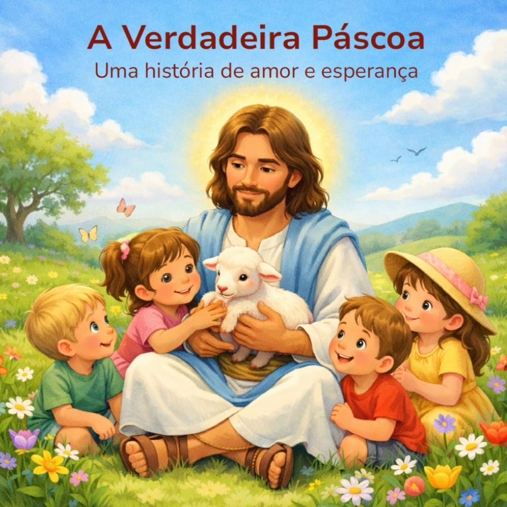 A Verdadeira Páscoa: Uma História de Amor e Esperança: Uma história cristã sobre Jesus para crianças