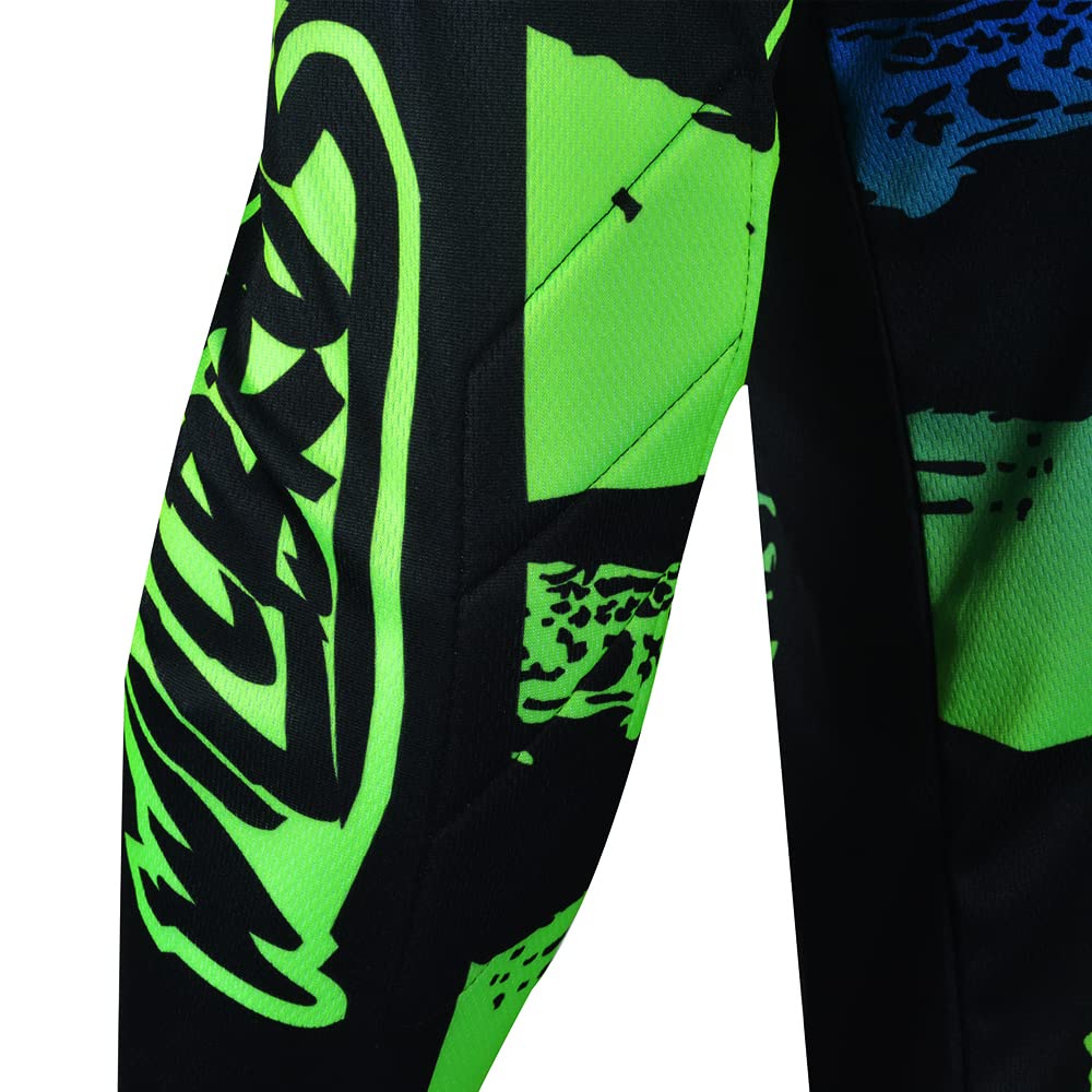 Pantalones y Jersey de Motocross Hombres Mujeres Motocicleta MX Ciclismo Fuera de la Carretera Bicicleta Sucia Traje Ropa de Carrera Adulta Equitación