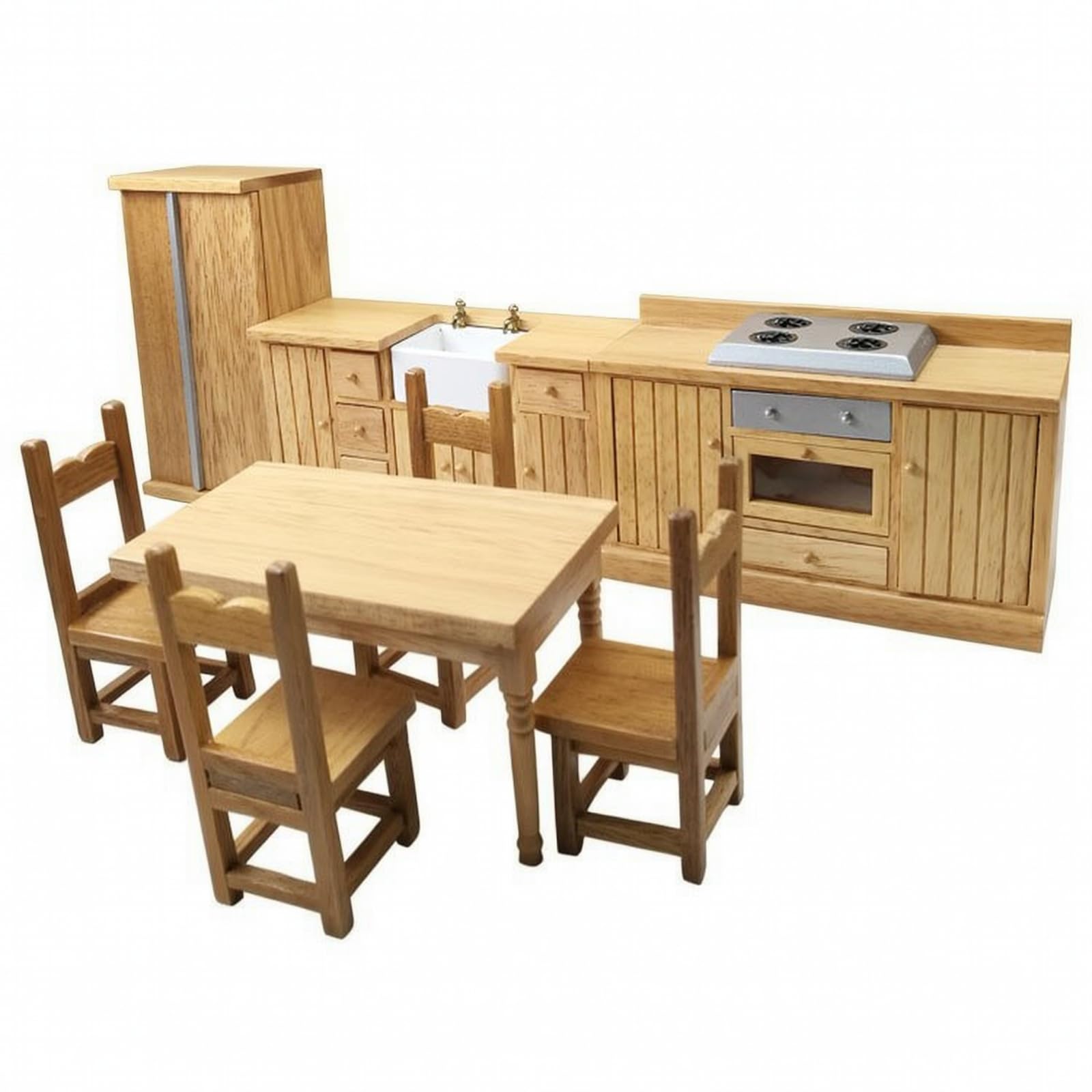 Modello di Mobili in 1:12 Decorativo in Miniatura Legno Sicuro