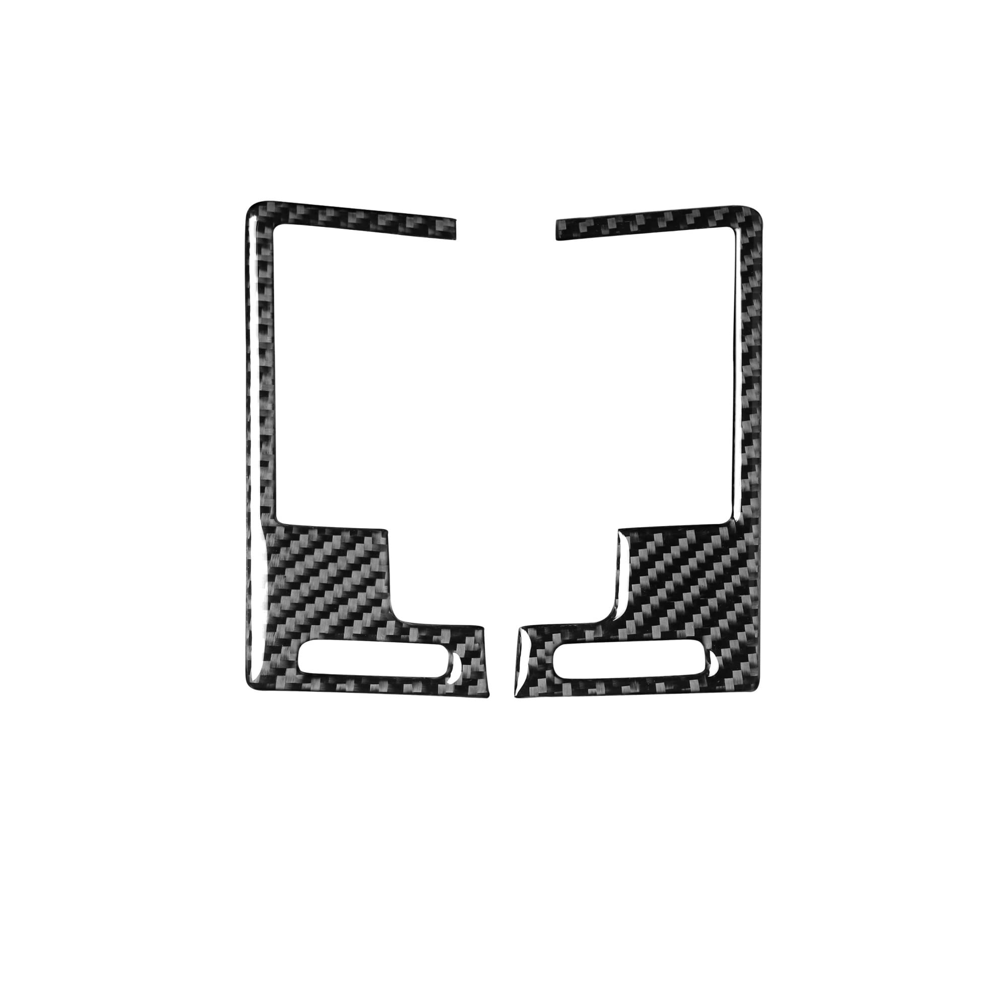 Pasuje do Nissan 350Z 2003-2009 z włókna węglowego centralna klimatyzacja samochodowa odpowietrznik wylotowy dekoracyjna osłona wykończenia Auto akcesoria do wykończenia straż zestawy naklejek
