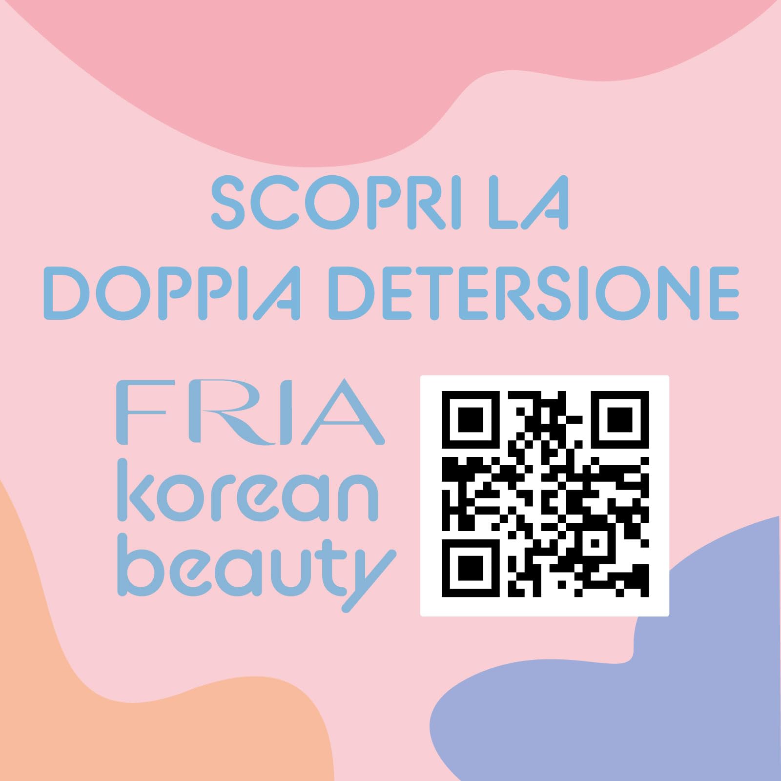 Fria Korean Beauty Kit Doppia Detersione, Burro Struccante Idratante Korean Beauty + Mousse Detergente Delicata Korean Beauty + Maschera Viso Purificante Fria Giappone in Omaggio
