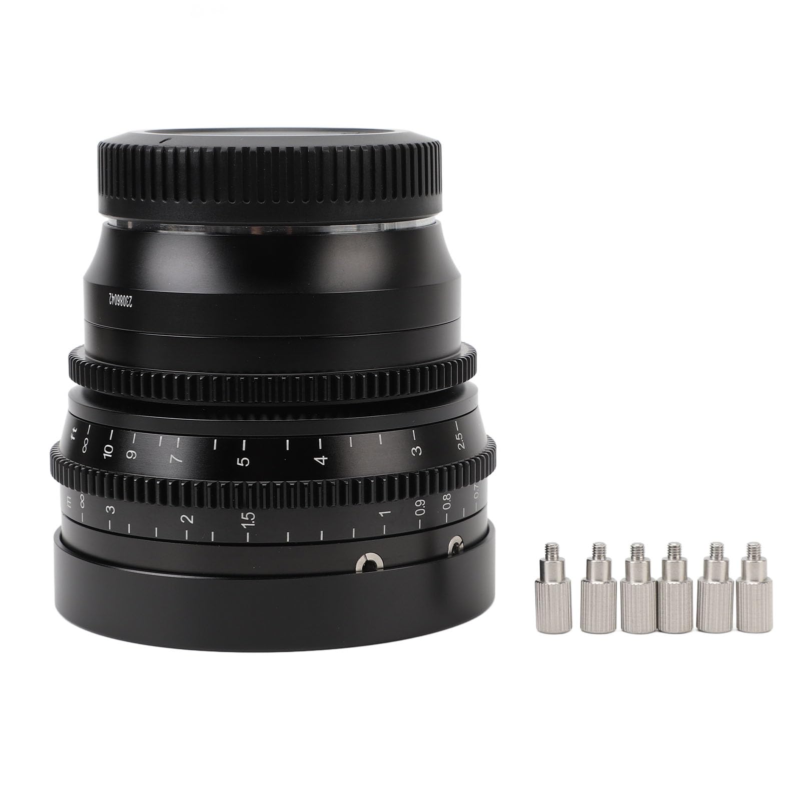 Obiettivo Cinematografico Ultra Grandangolare Full Frame T2.9 da 14 Mm Corsa di Messa a Fuoco a 270° Obiettivo Cinematografico con Messa a Fuoco Manuale per Fotocamere con