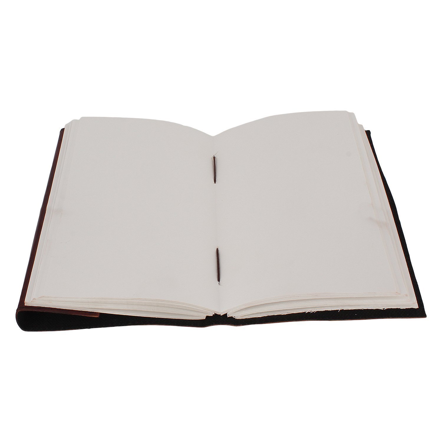 Purpledip Leather Diary with Handmade Paper: Ancient Stone, Brown (10155) 1