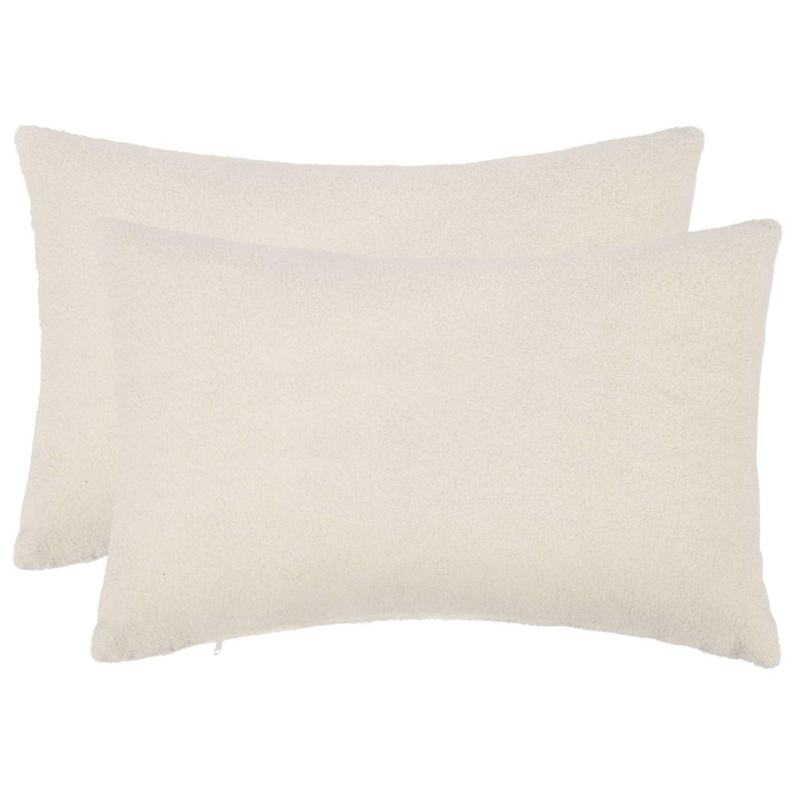 Hothingwell Poszewka na poduszkę 2 szt. HEERLEN Cream 50 x 70 cm Kręcone