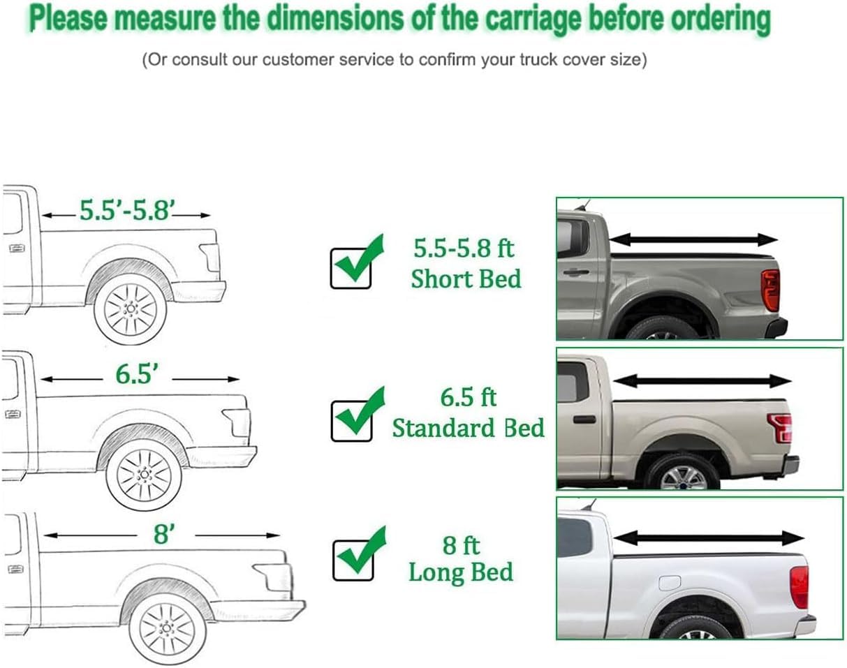 per Ford Ranger 2009-2018 Telo di Copertura per camioncino,Oxford Copertura per Cassone di Camion Telo Impermeabile per Camion, Telo per Camion Protezione,C L247*w185