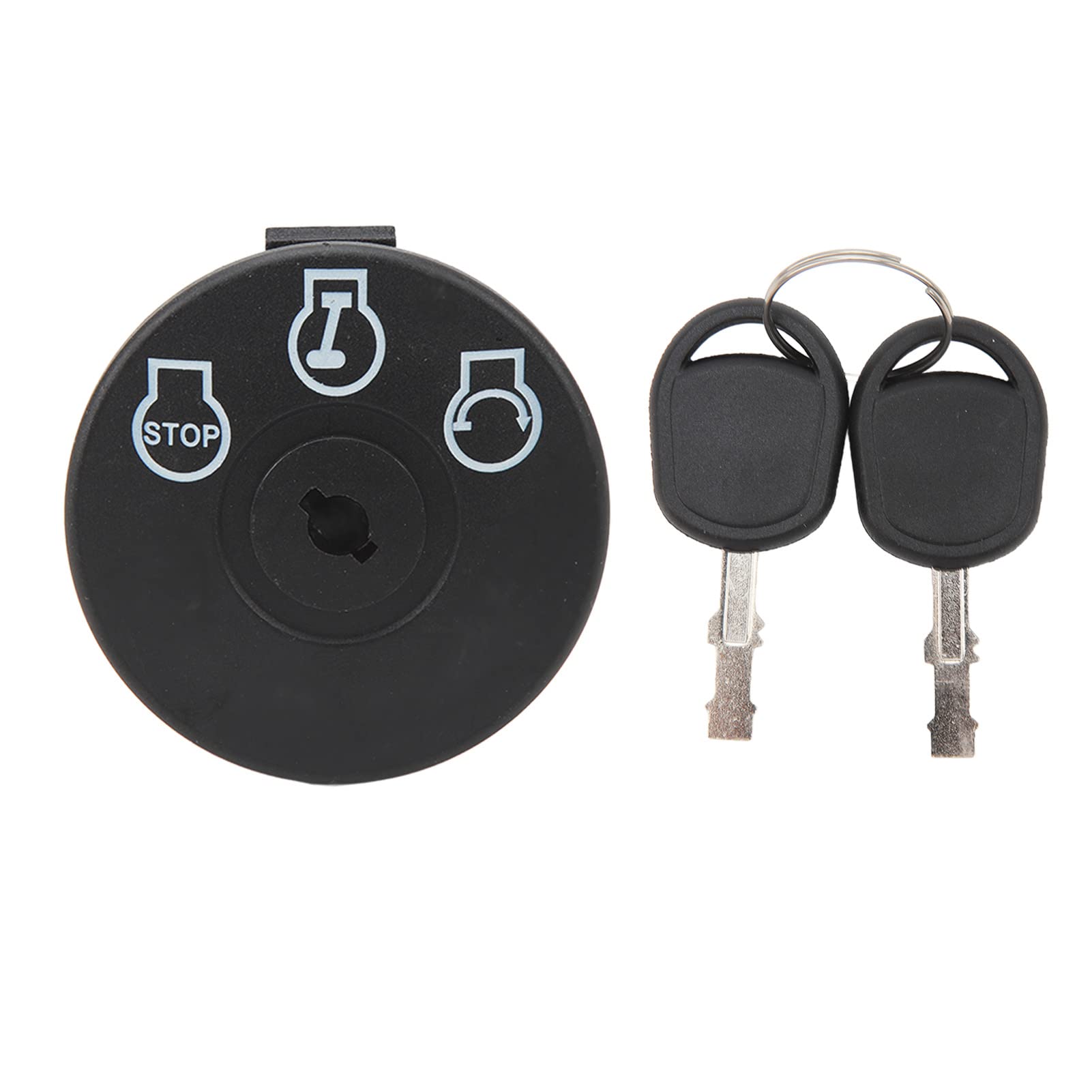 Interruptor de Encendido de Arranque, Interruptor de Arranque del Motor de Cortacésped de 3 Posiciones con 2 Llaves de Repuesto para Cortacésped Cub Cadet