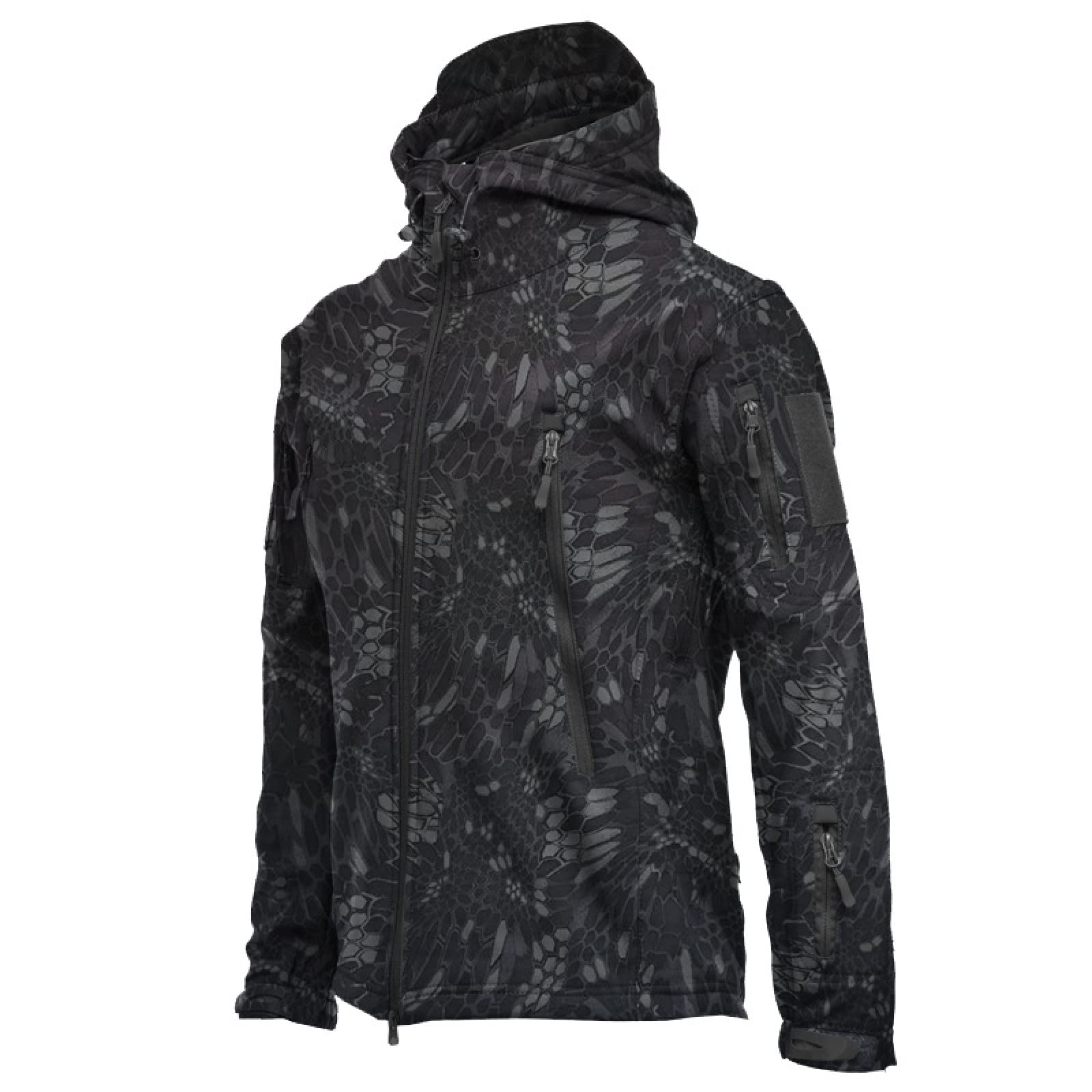 Giacca Da Esterno Impermeabile Soft Shell Giacca Tattica Militare Giacca Da Sci Da Alpinismo Abbigliamento Tattico Da Pesca Da Campeggio Antipioggia,Grigio,l