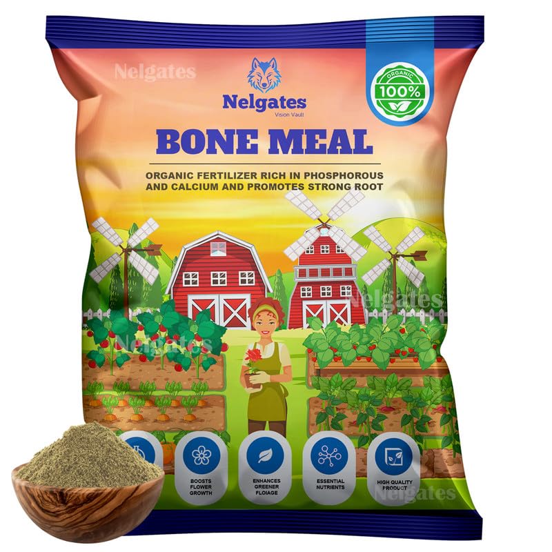 Nelgates premium Bone meal fertilizer for plants,bone meal powder for gardening plant growth booster 5kg (B0DBQVW2V3) Amazon Price History, Amazon Price Tracker
