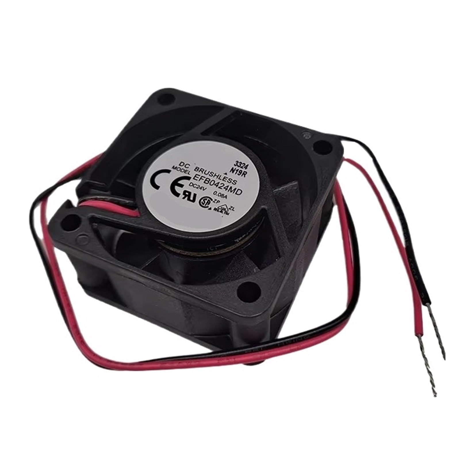 ZBWZXBDJ EFB0424MD 0.08A 6300RPM 24V 6020 DC Cooling Fan
