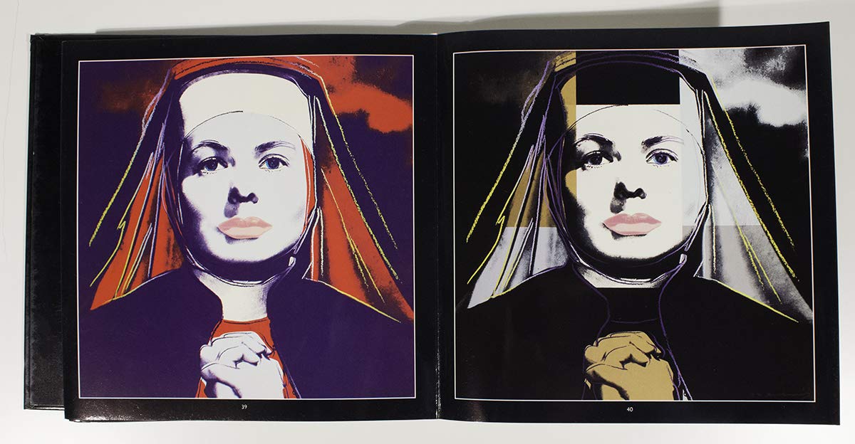 Amazon.co.jp: 1983 Andy Warhol: Portraits of Ingrid Bergman Book