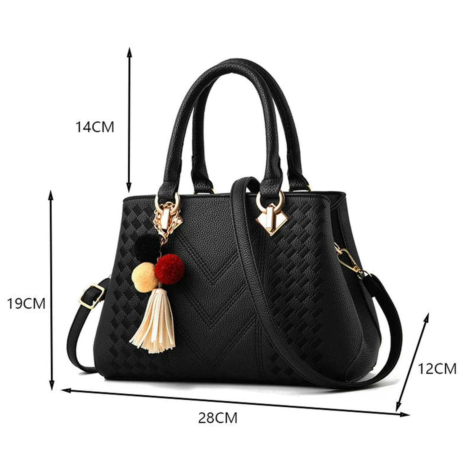 Handtasche Damen-Handtasche Aus Echtem Leder, Klassische Vintage-umhängetasche Für Die Alltägliche Arbeit Und Den Täglichen Gebrauch