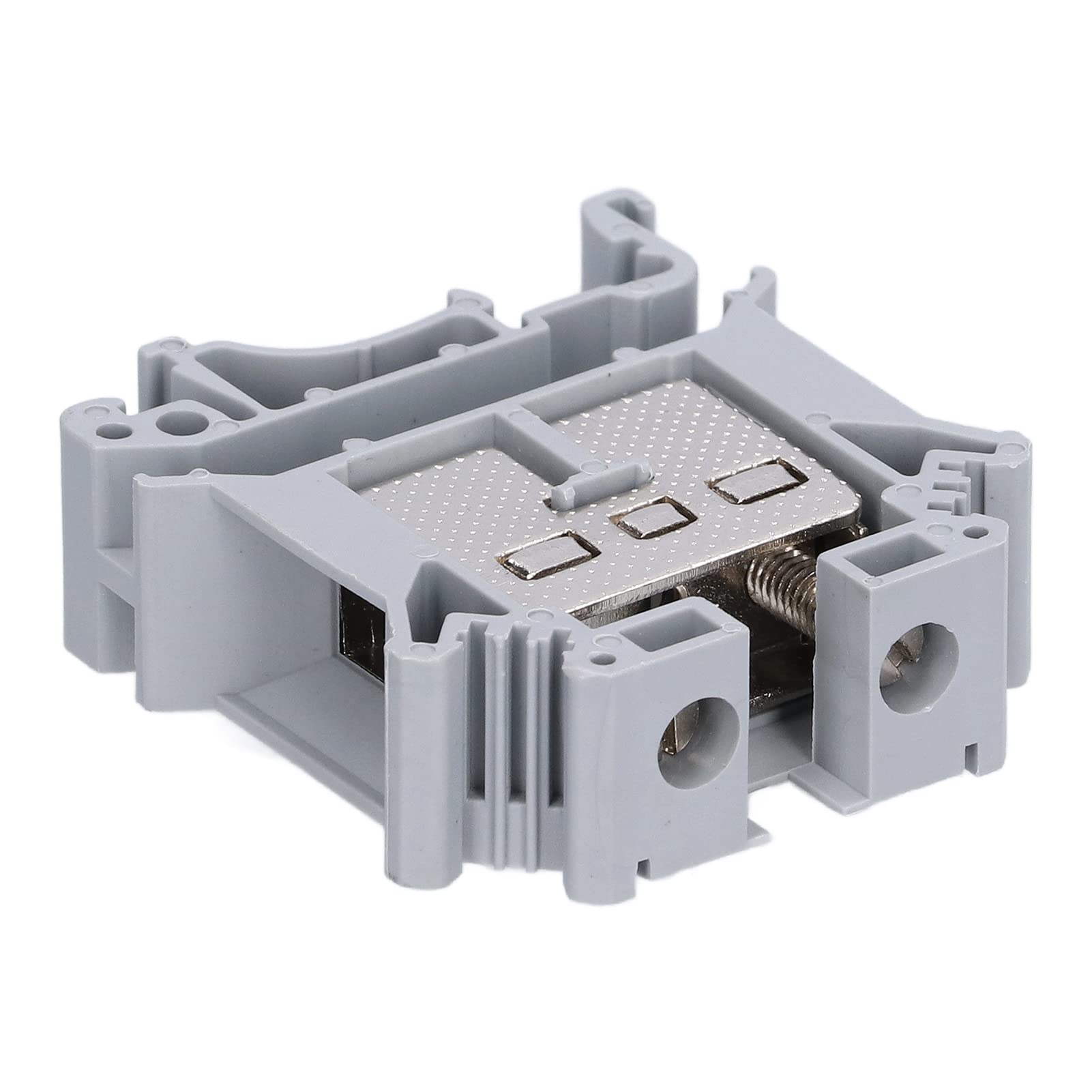50pcs DIN Rail Terminal Blocks Kit Professional Copper Combination Terminals 25mm² 800V UK 25N