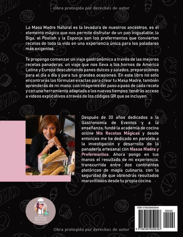 Miniatura 2 de Panes con Masa Madre y Prefermentos 27 Recetas Mágicas para hornear el mejor pan artesanal (Spanish Edition)