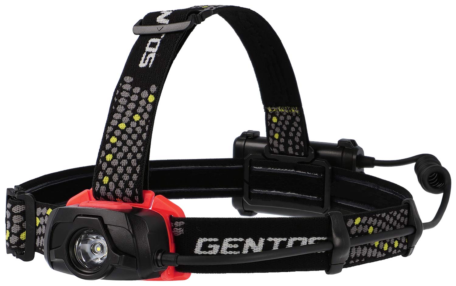 GENTOS GT-393D LED Headlight Flashing Function, Brightness 550 Lumens, 6 Hours of Practical Lighting, Dust Resistant, Splashproof, Uses 3 AA Batteries, Gaintec GT-393D, ANSI Standard Compliant