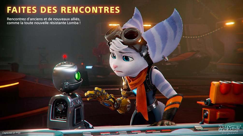Sony, Ratchet & Clank : Rift Apart PS5, Jeu de Plates-formes et d'Aventure, Édition Standard, Version Physique avec CD, En Français, 1 Joueur, PEGI 7, Pour PlayStation 5