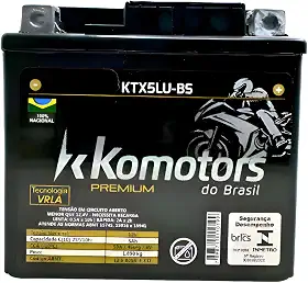 Bateria Titan Fan 125 150 Ybr Factor 125 5ah