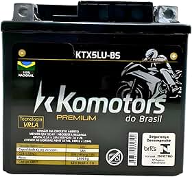 Bateria Titan Fan 125 150 Ybr Factor 125 5ah