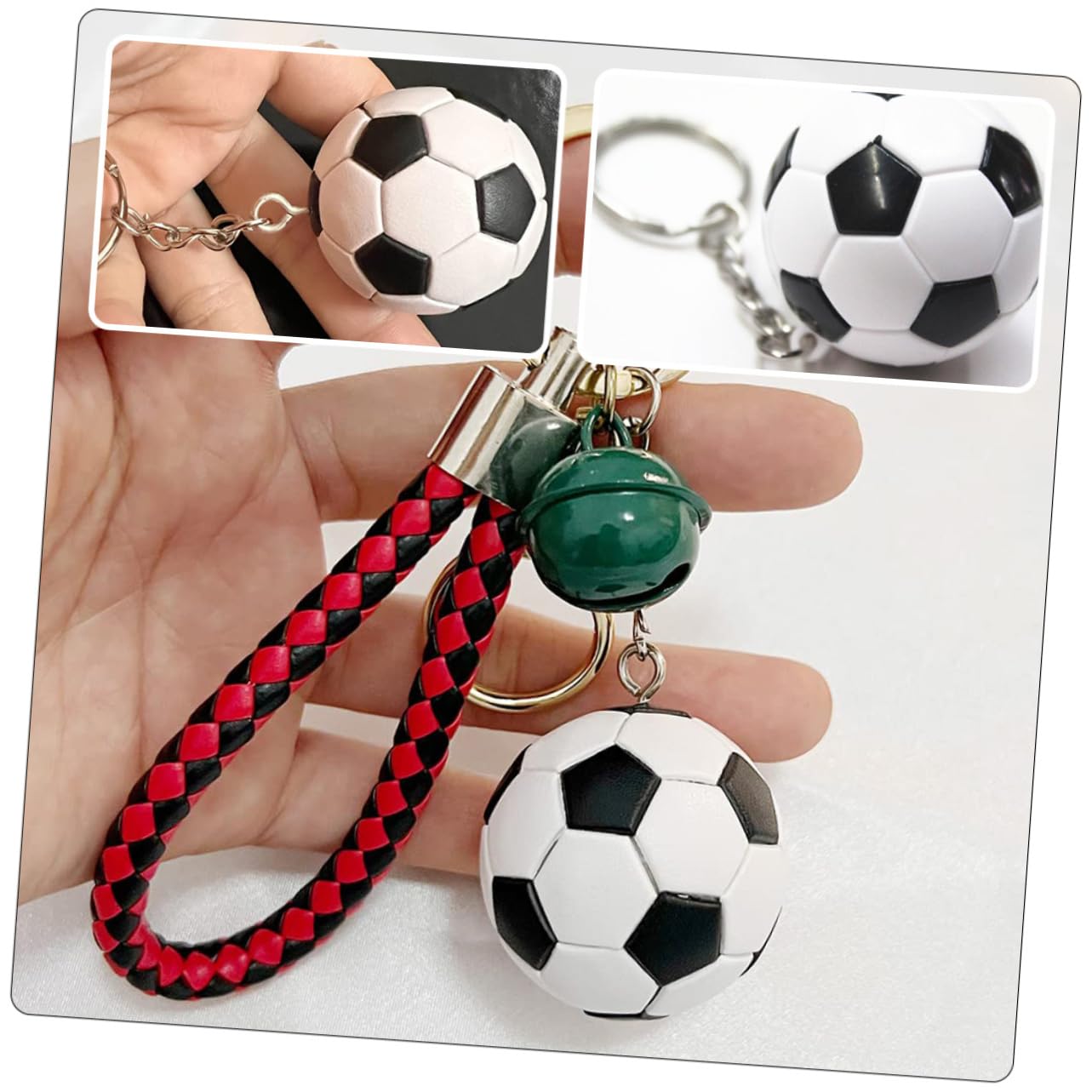 Toyvian Llavero De Futbol Fútbol Keychains Temático Fiesta A Granel Anillos Pero Deportes Colgante Colgante Llaveros Colgantes De Llavero Creativos El Plastico