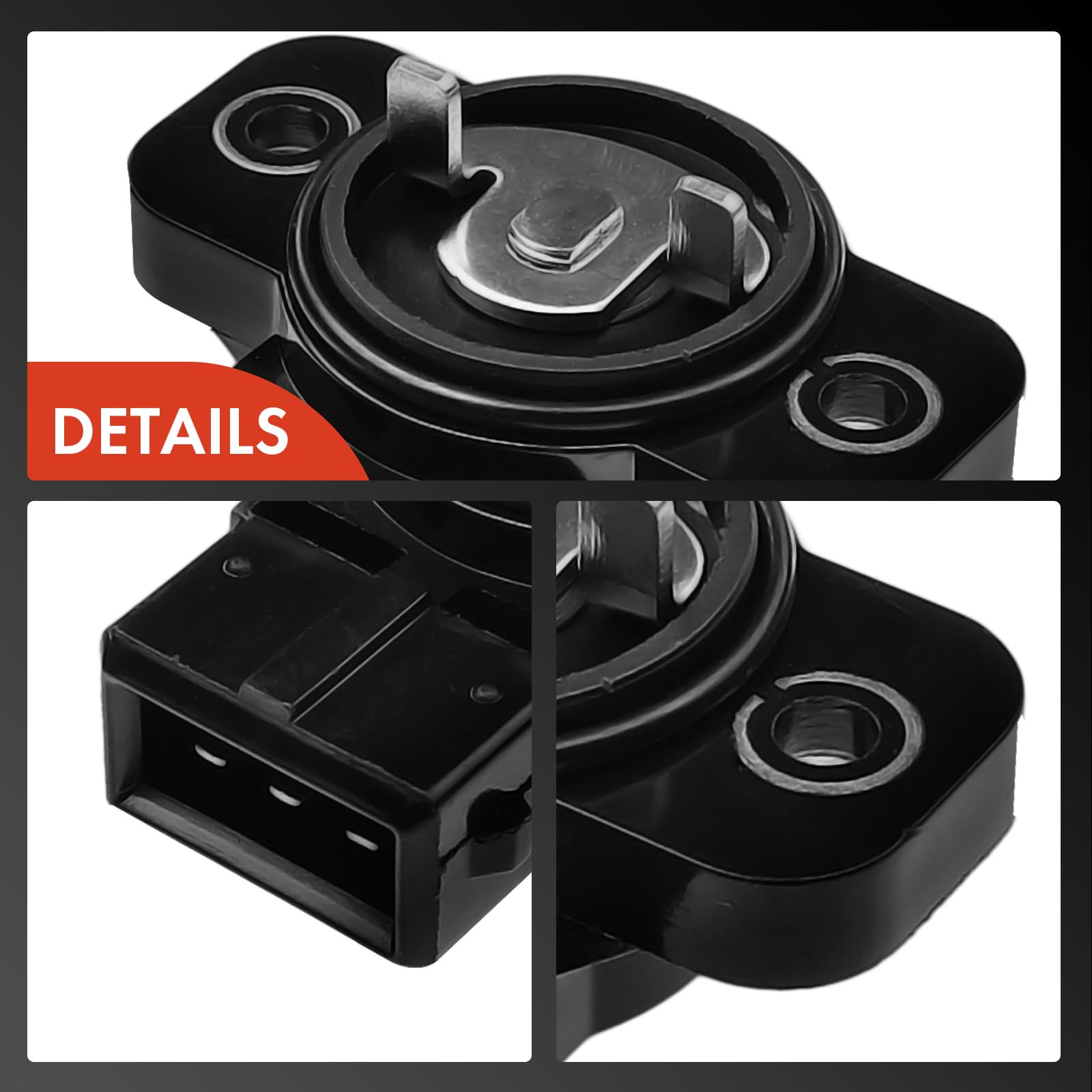 Frankberg Sensore posizione valvola a farfalla Compatibile con Terracan HP Sorento I JC Replace# 3510239000FFF,3510239000