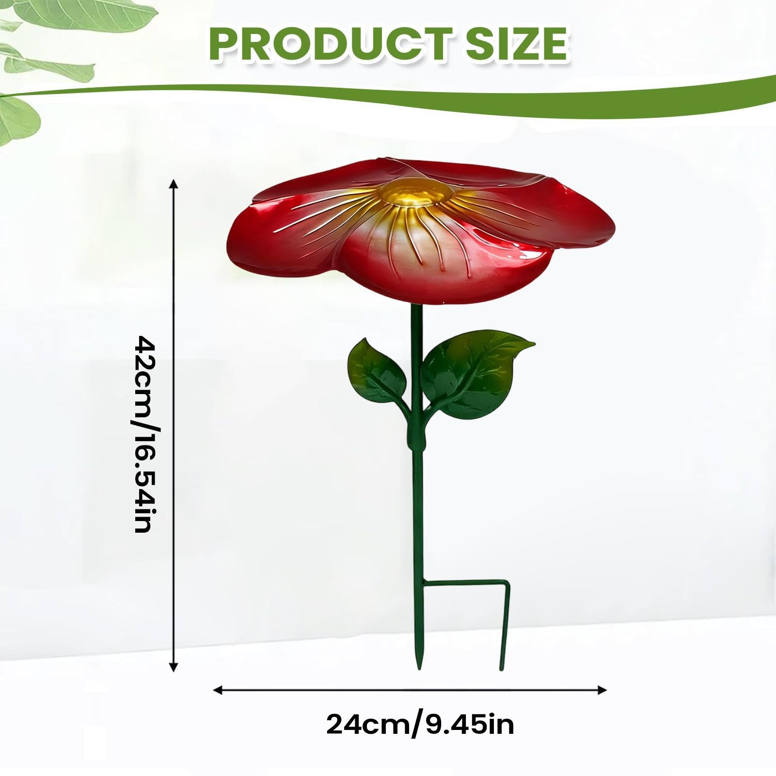 Sombrilla para Plantas - Estaca De Metal Para Flores Y Cactus De Jardín Con Sombra - Sombrilla de Macetas | para Jardineros Caseros Cultivadores de Hortalizas Coleccionistas de Suculentas y Cactus