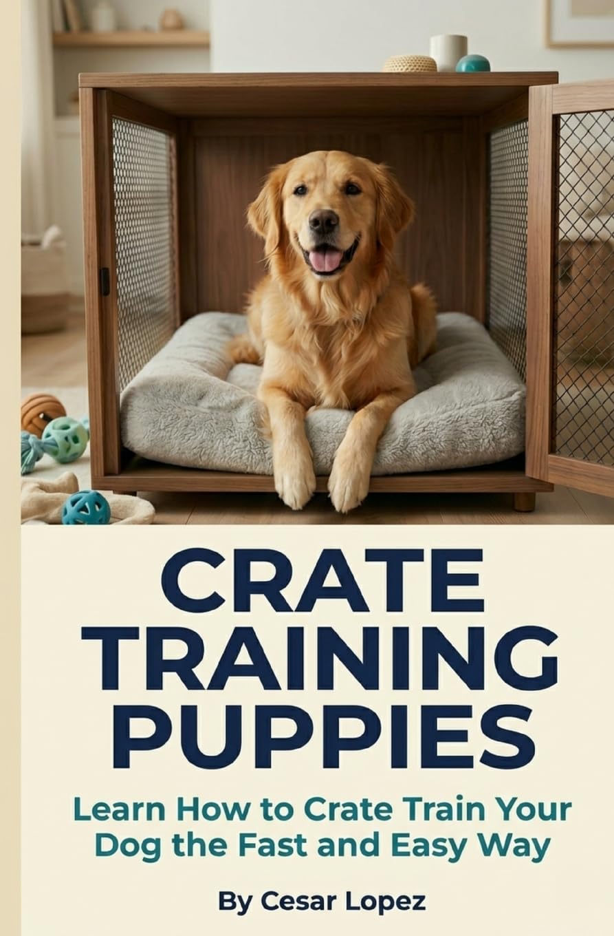 Crate Training Puppies: Learn How to Crate Train Your Dog the Fast and Easy Way: Volume 1 (Dog Training)