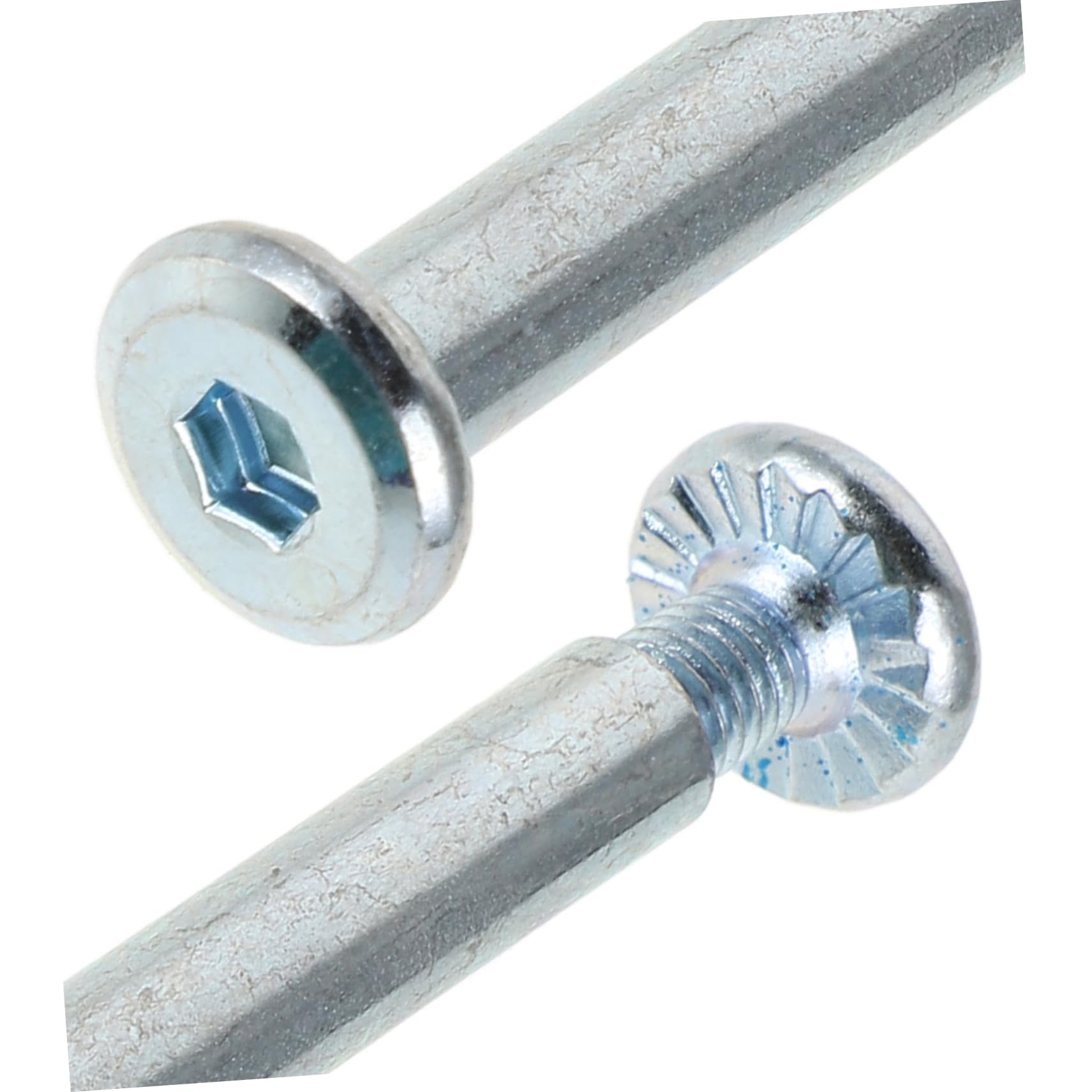 HANABASS Vis pour Pièces de Patin en Acier Inoxydable 20pcs, Vis D'essieu de Patin à Roulettes, Design Raisonnable et Utilisation Conviviale pour Roller Ligne