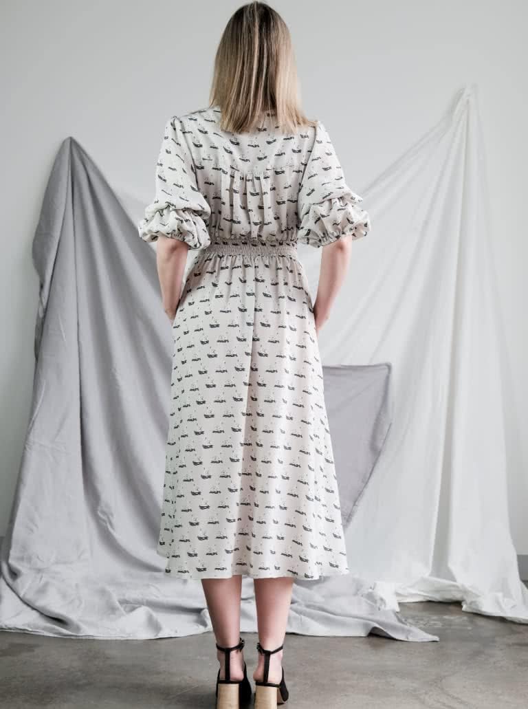 Style Arc Sewing Pattern - Belle Woven Dress (Sizes 10-22)