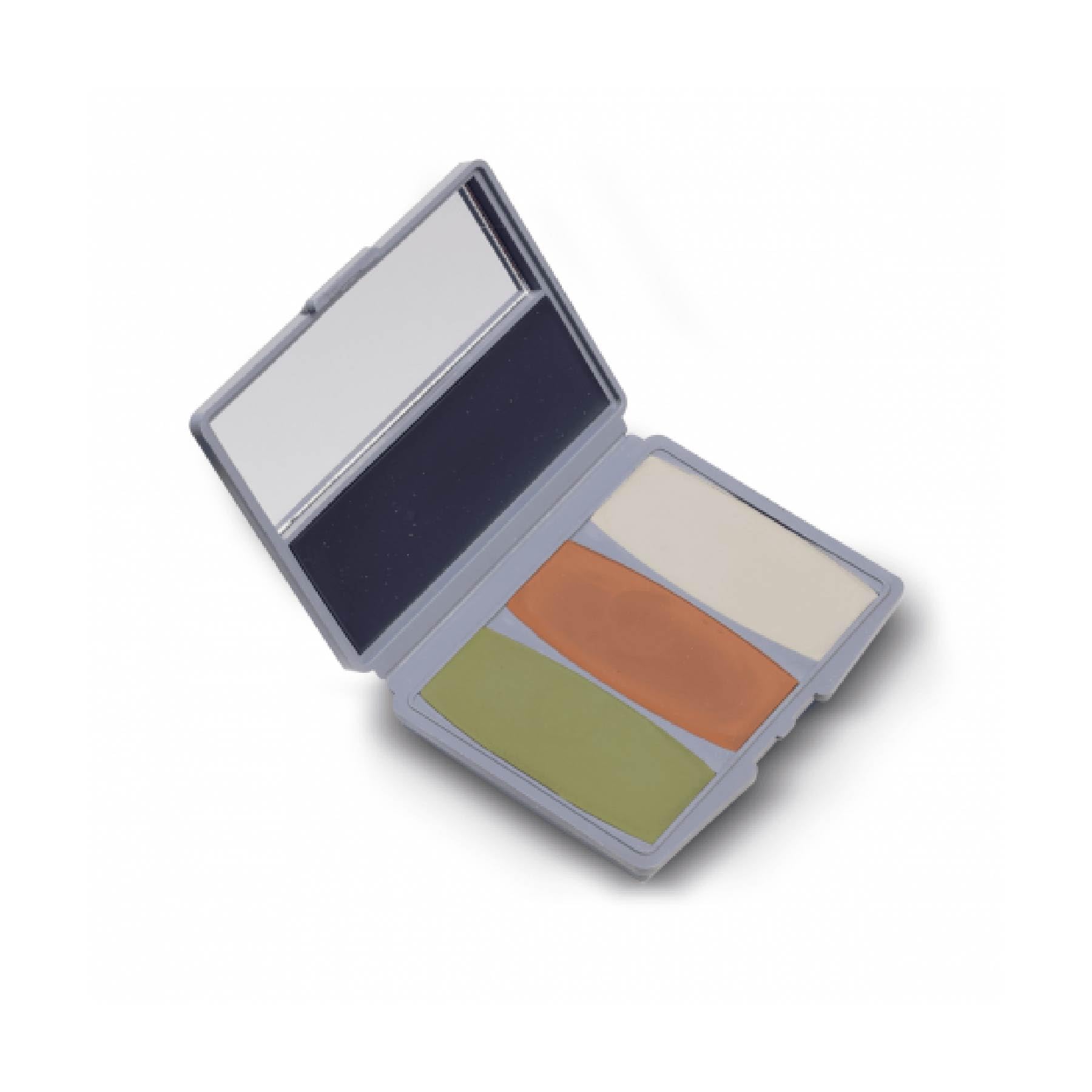 Hunters Specialties Camo-Compac 3/4/5 Color Makeup Kit - Pocket Size Long-Lasting Easy-to-Use Concealment Makeup for Hunting