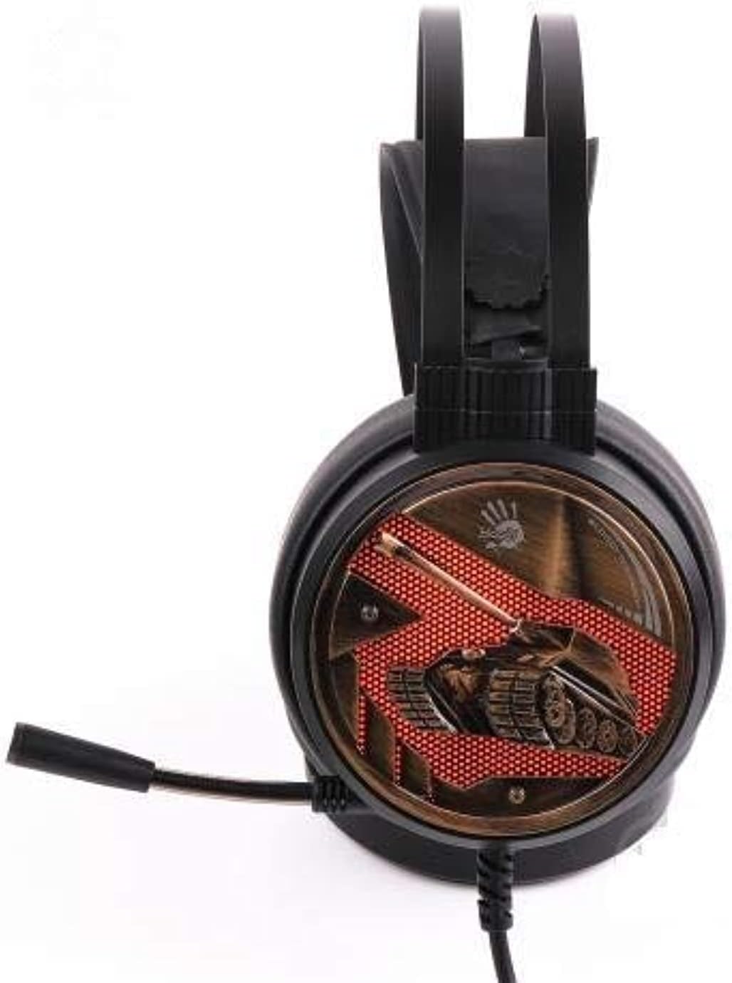 Bloody Headset With Single Orange Lighting, Usb Black