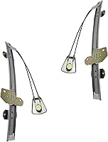 Vista 19 de TRQ Juego de elevalunas eléctrico trasero compatible con Volkswagen Golf 1999-2006 Jetta VW1550102 VW1551102 1999-2005