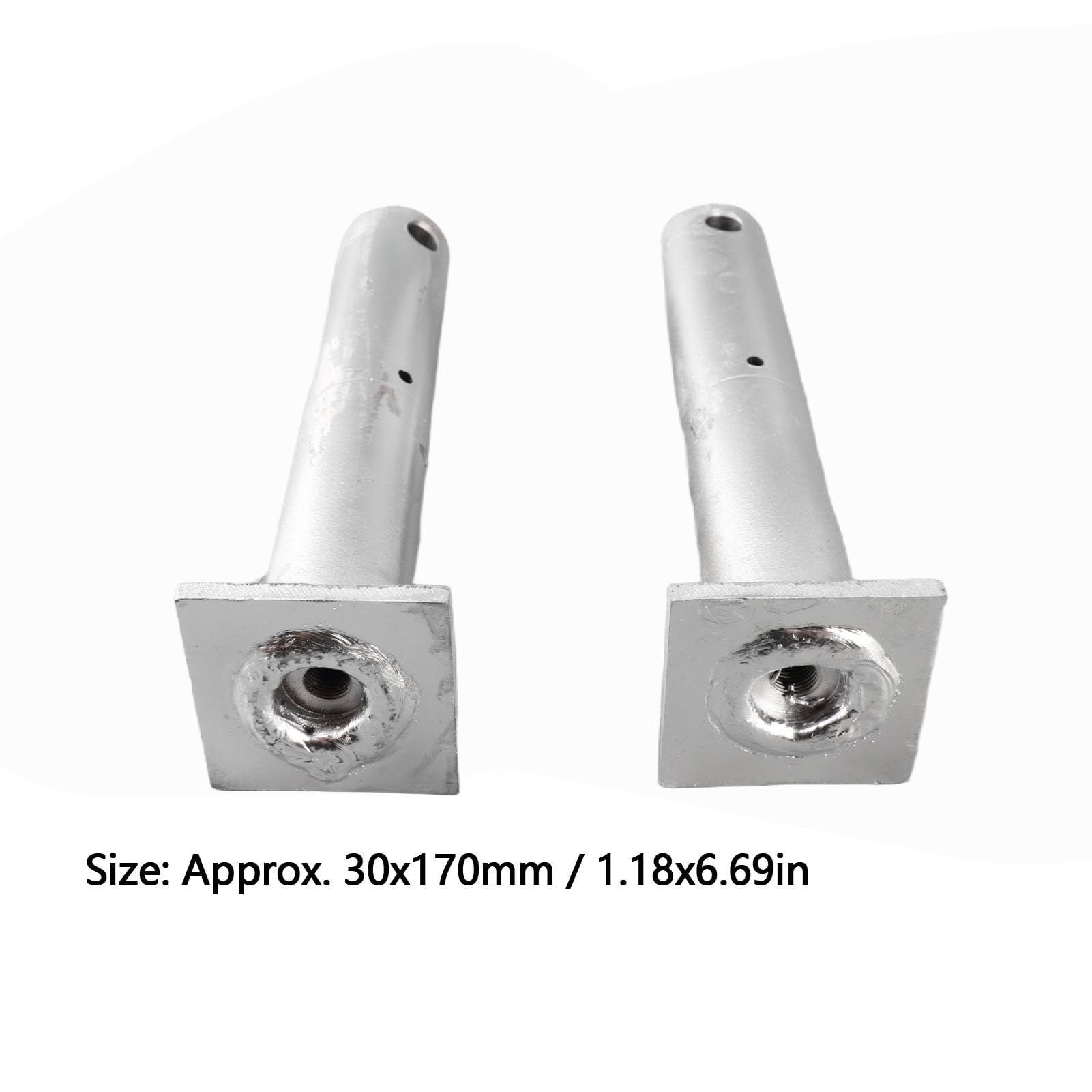 2 Piezas 30mm X 170mm Pasadores de Cuchara para Miniexcavadora