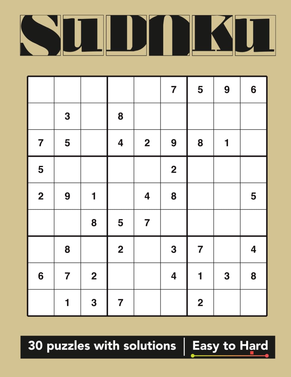 Sudoku Challenge: Calm Mind Edition (Volume 36): 30 Puzzles • Easy to Hard • Full Solutions Included