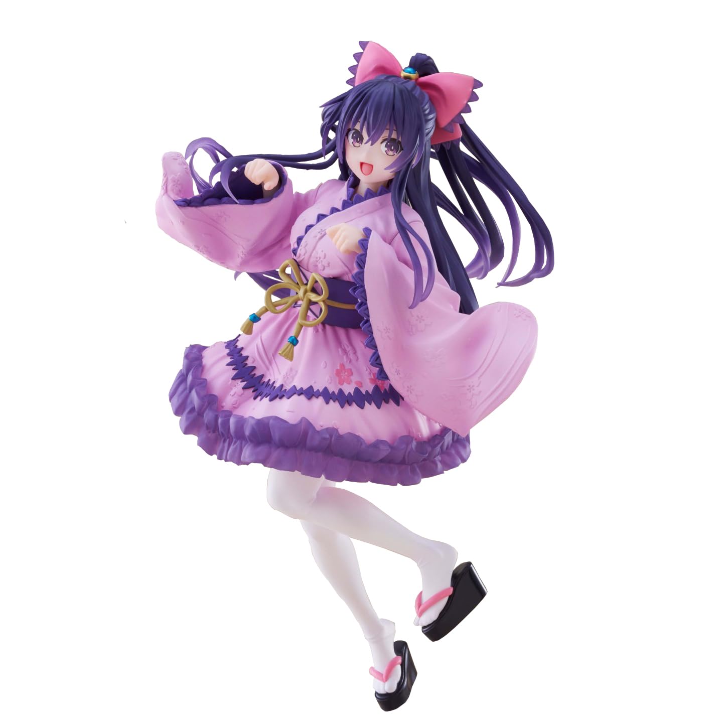 Zhongkaihua DATE A LIVE Figure Yatogami Tohka PVC Anime Figure - Japanese Gothic Purple Dress, 18cm Collectible, Ideal for Home, Office & Christmas Decoration