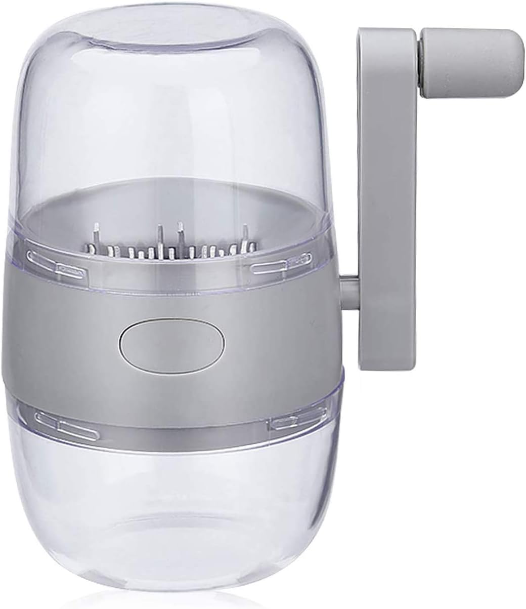 Manual Nut Grinder with Hand Crank,Nut Chopper Peanut Grinder Dried Fruit Crusher for Different Nuts for Kitchen and Baking