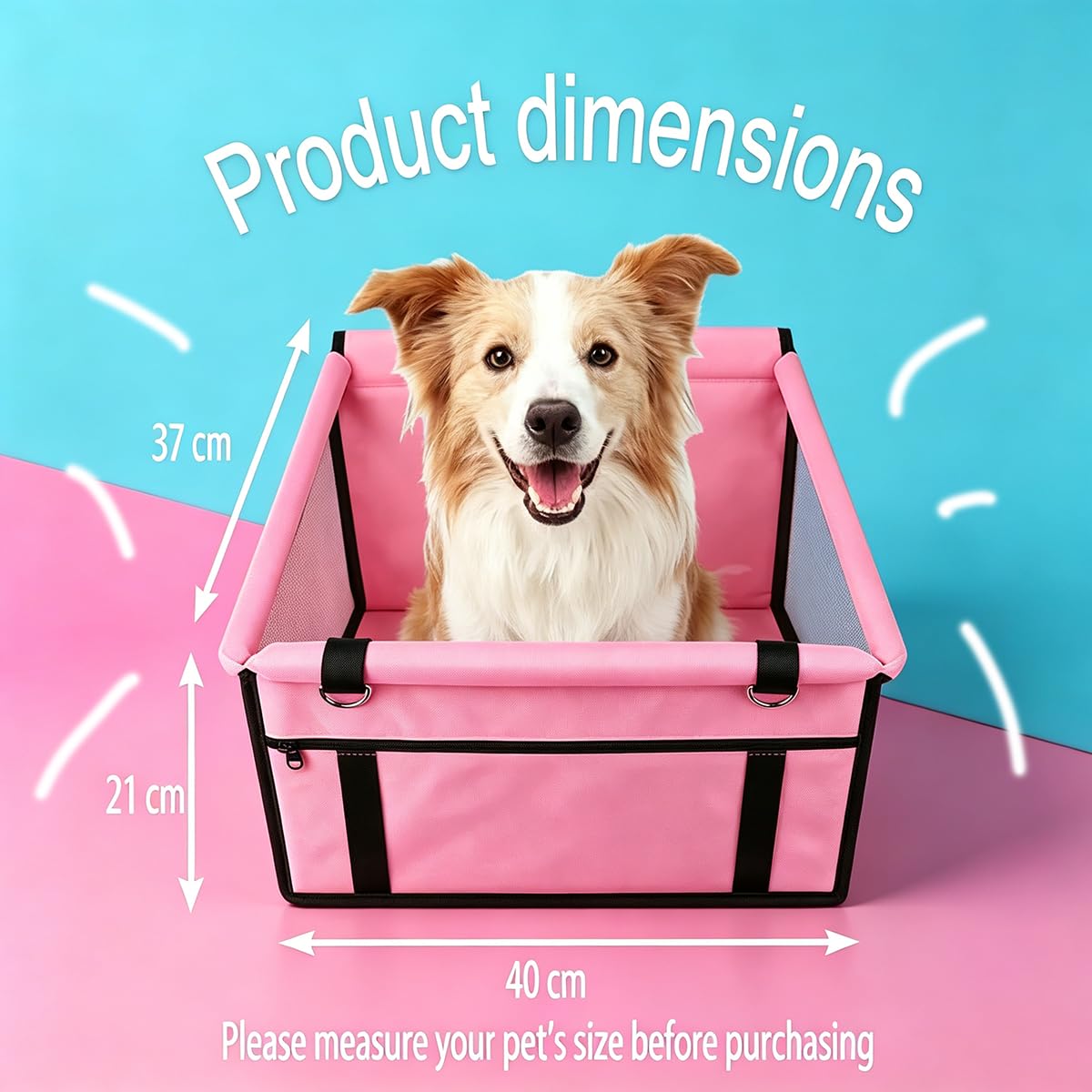 Seggiolino Auto per Cani per Volvo V40 2018-