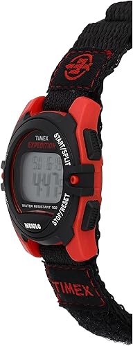 Miniatura 3 de Timex Unisex TW4B02400 Expedition Mid-Size Digital CAT Black Fast Wrap Strap Watch