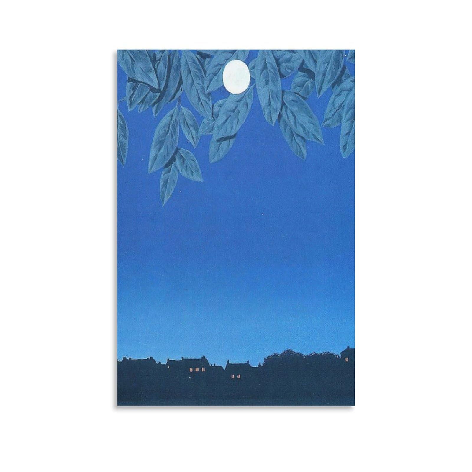 Amazon.co.jp: ルネ・マグリット《空白ページ》絵画ポスター プリント