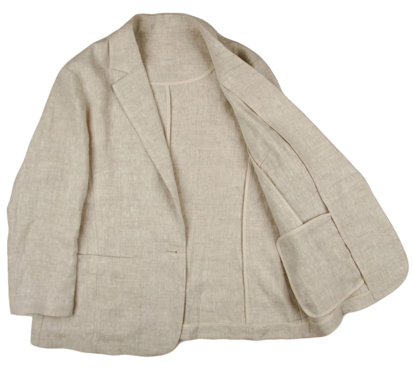 Veste en lin pour dîner décontracté et smoking d'été chic - 8