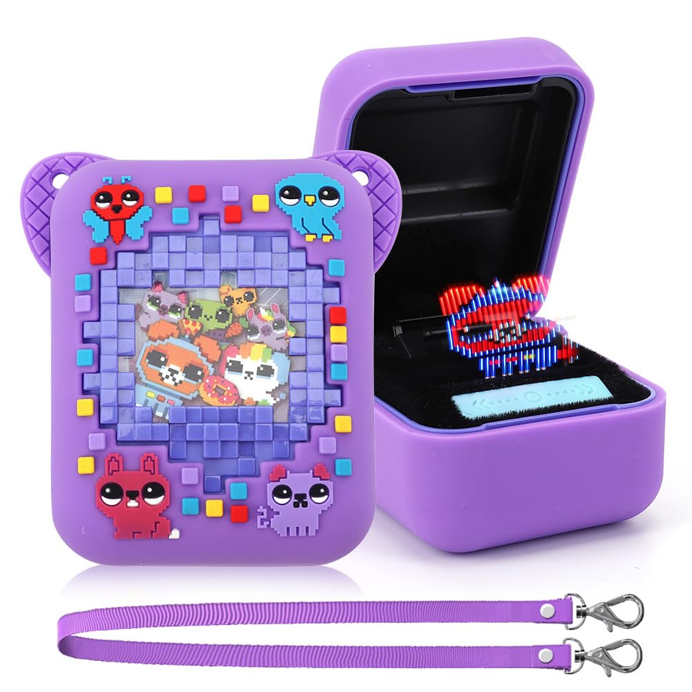 Custodia Silicone Per Bitzee Animale Elettronico - Guscio Protettivo Blu, Compatibile Con Cucciolo Digitale - Foto 8