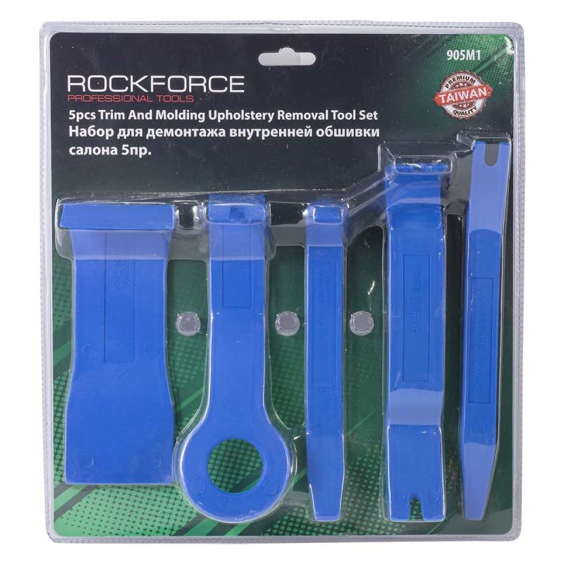 ROCKFORCE5 pcs Auto Terminal Removal Tool, Trim and Molding Upholstery Removal Tool Set