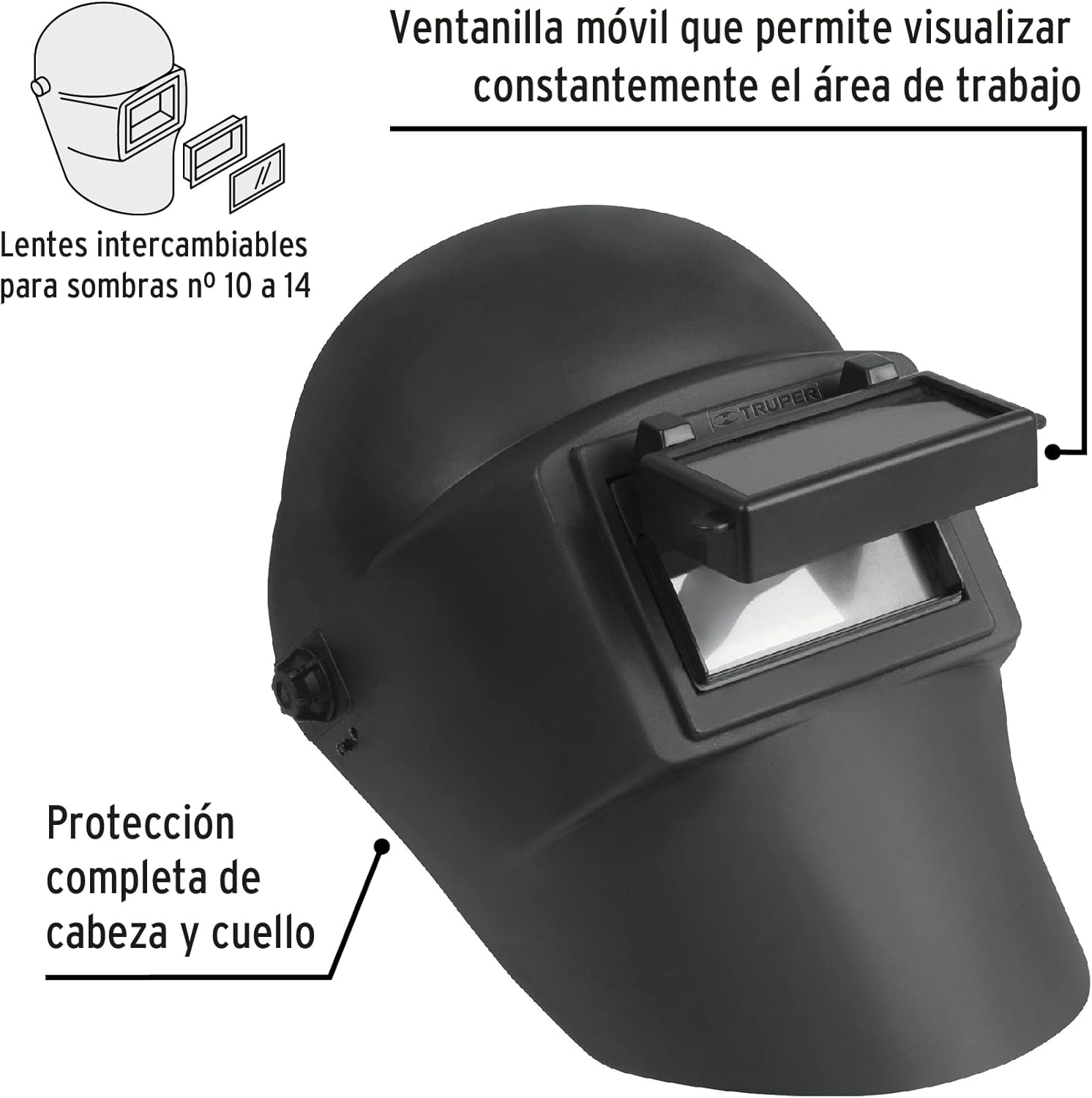 TRUPER CASO-3 Welding Helmet