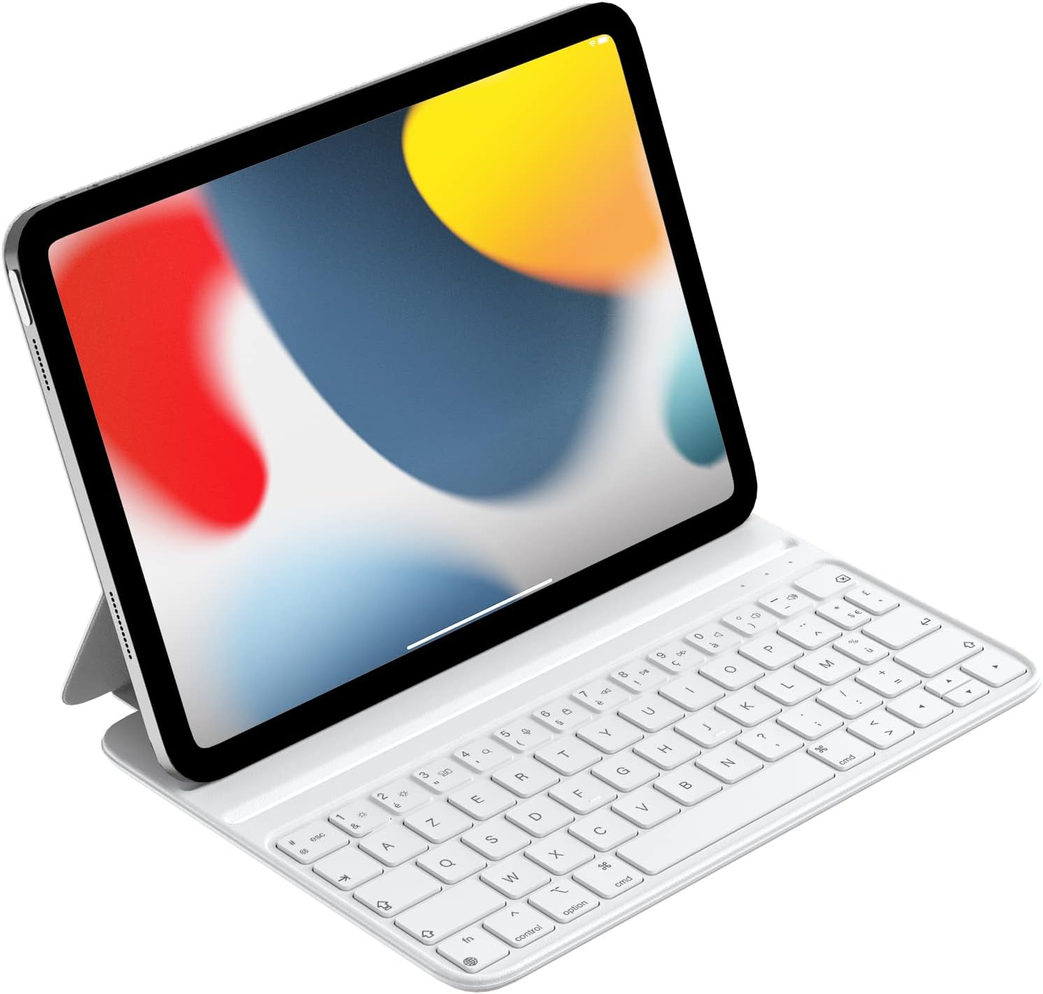 Étui Avec Clavier Pour IPad 11" (10e/11e Génération) - Clavier Bluetooth Amovible, Porte-crayon, Rechargeable