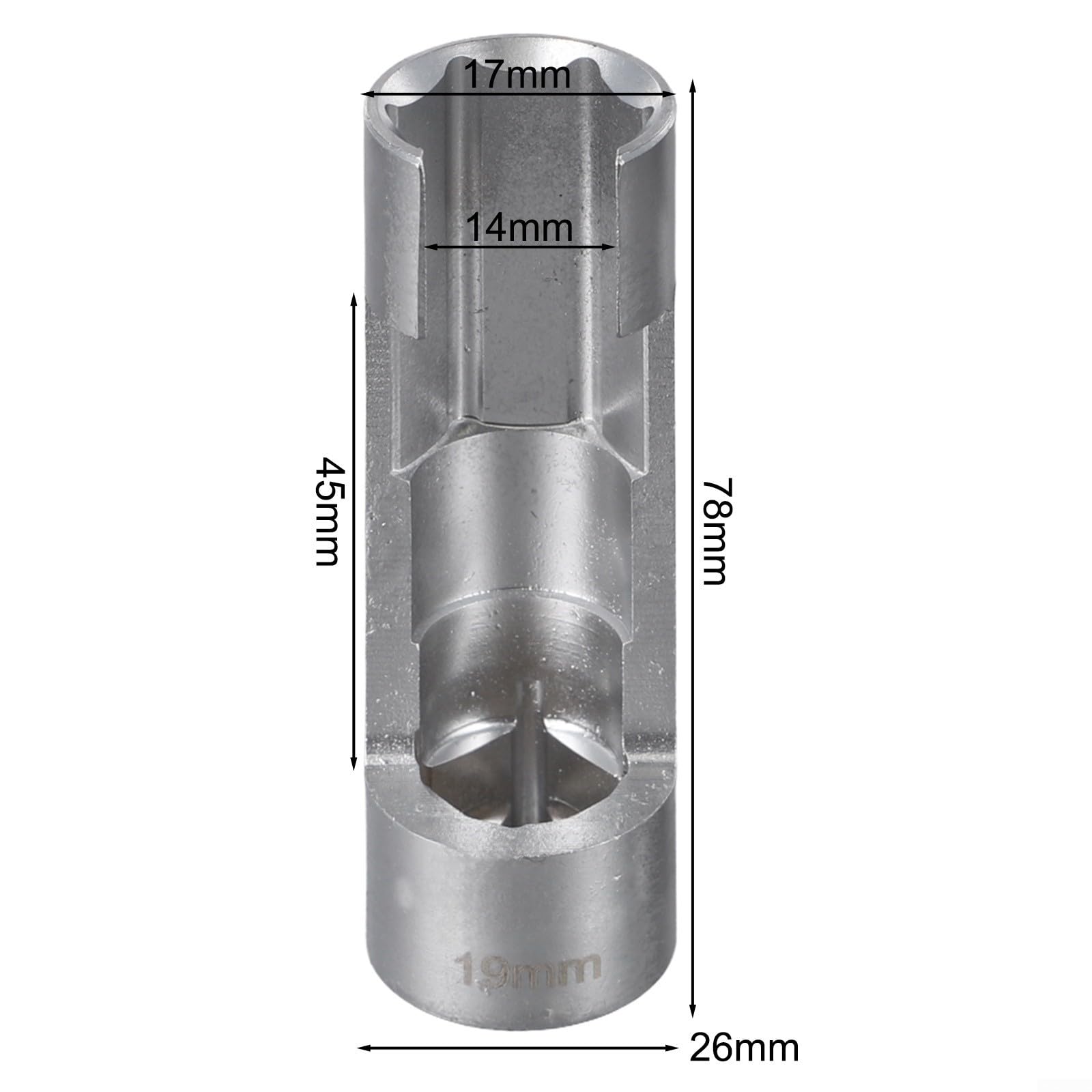 Llave Extractor Tubo Inyector Diesel 17mm 19mm 2 Piezas